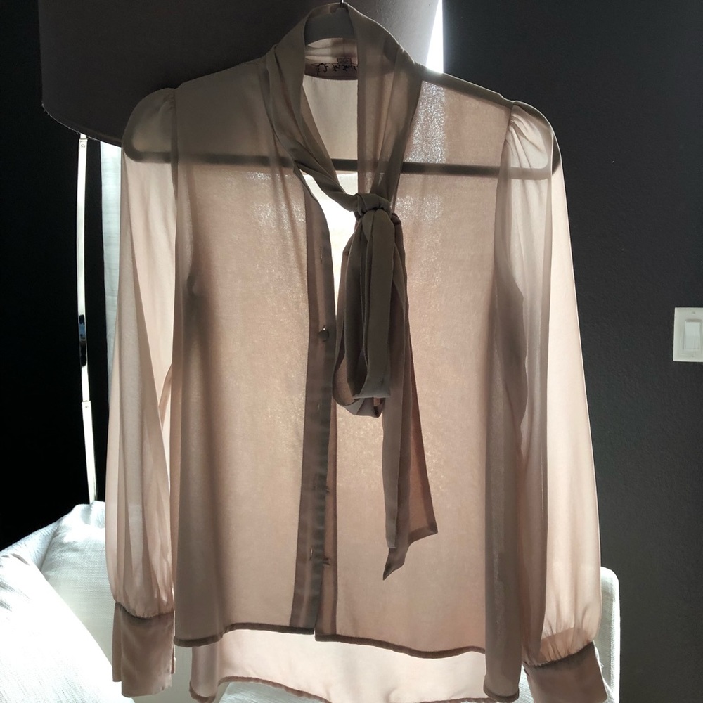 For love and lemon cream blouse